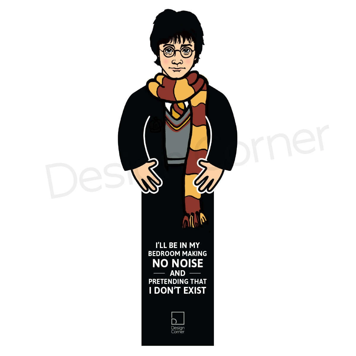 Harry Potter Die Cut Bookmark