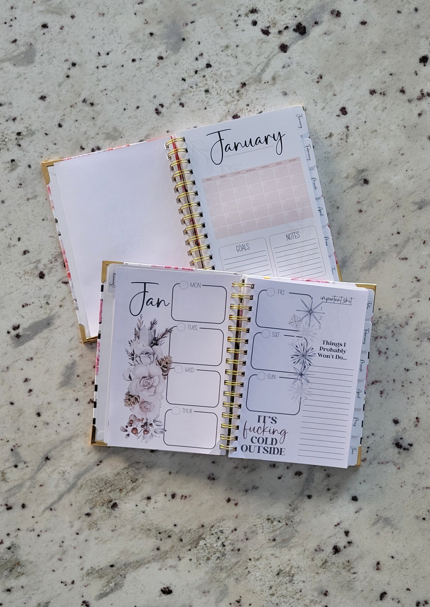 Affirmations Undated Planner | Day Planner