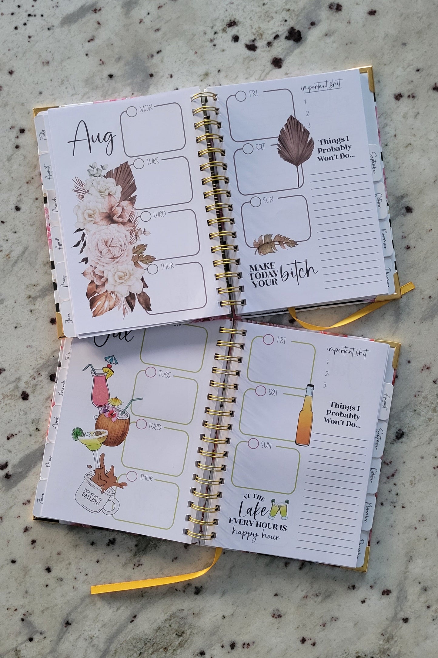 Affirmations Undated Planner | Day Planner