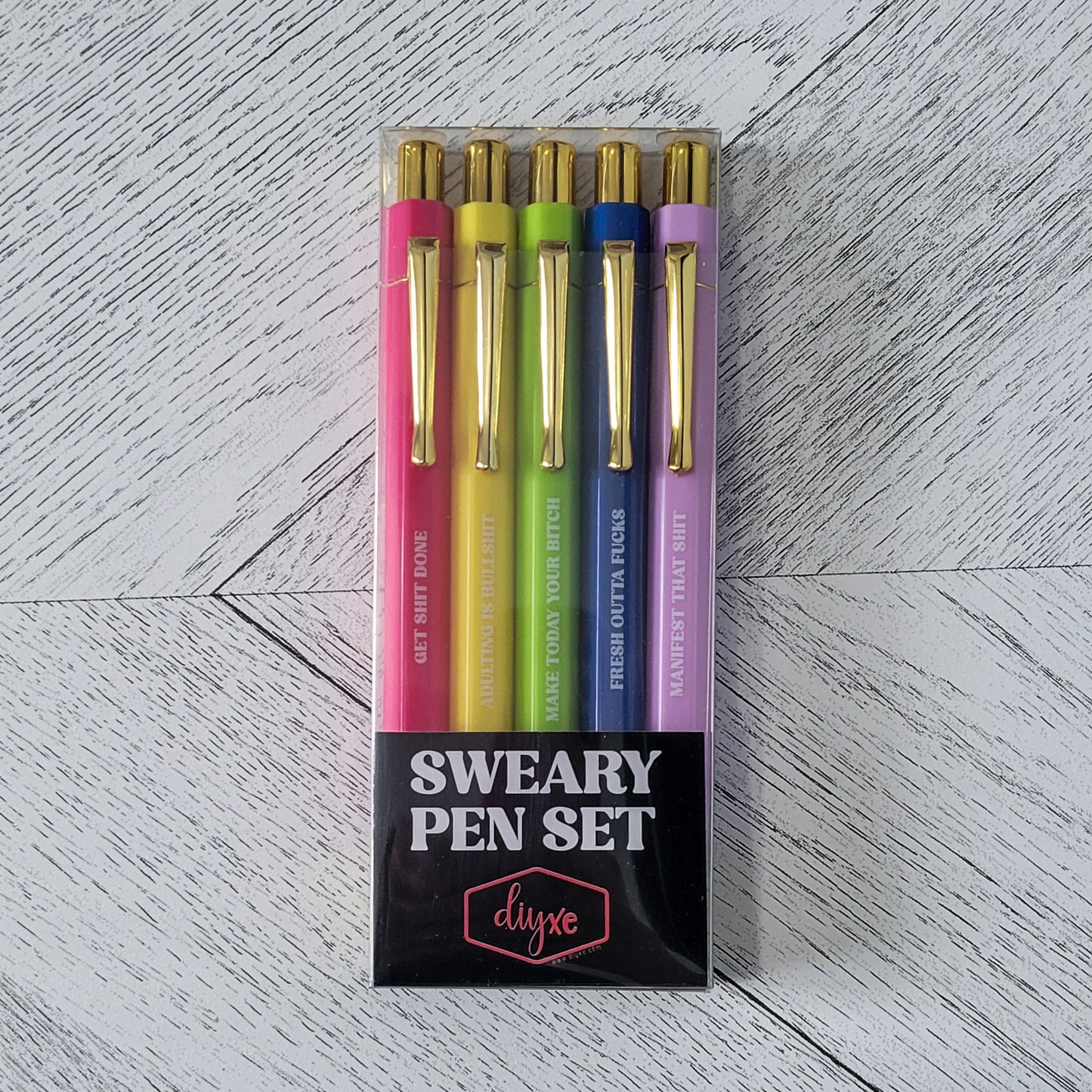Sweary Pen Set