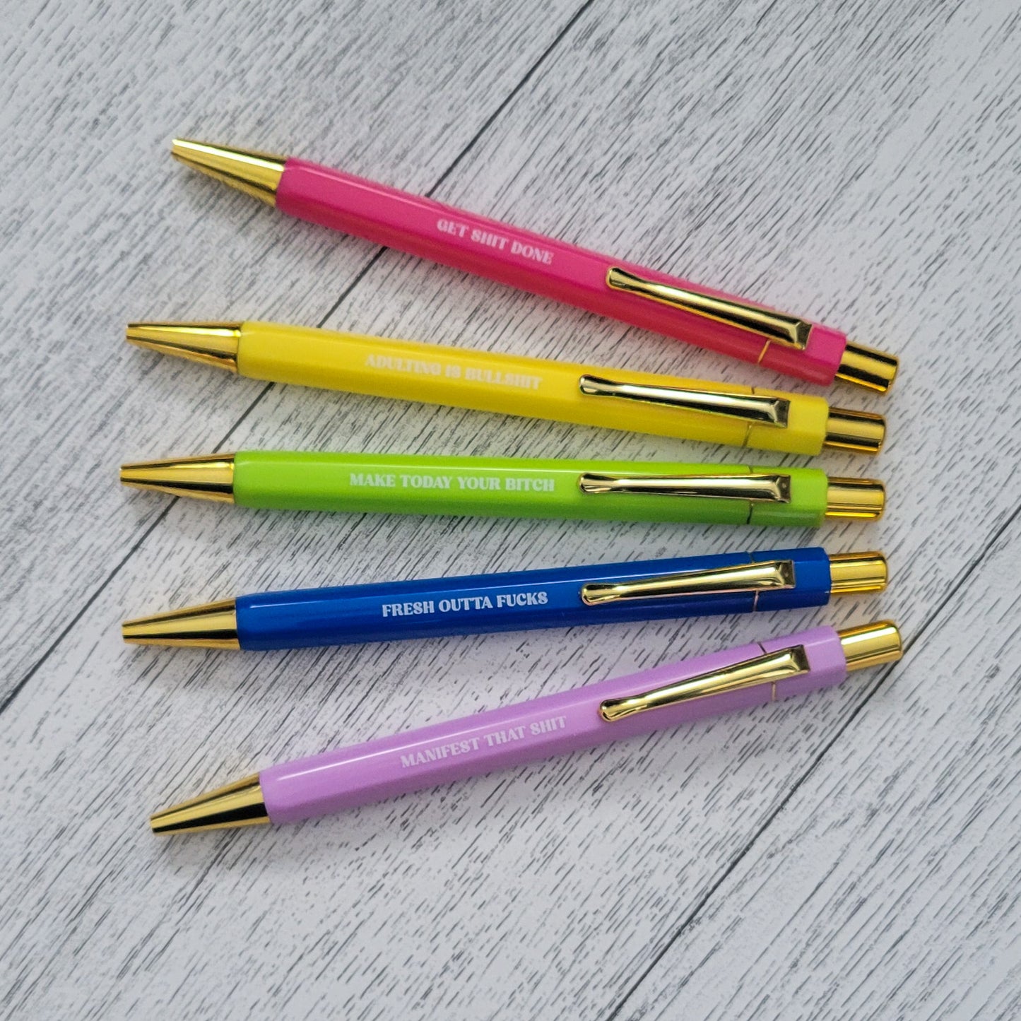 Sweary Pen Set