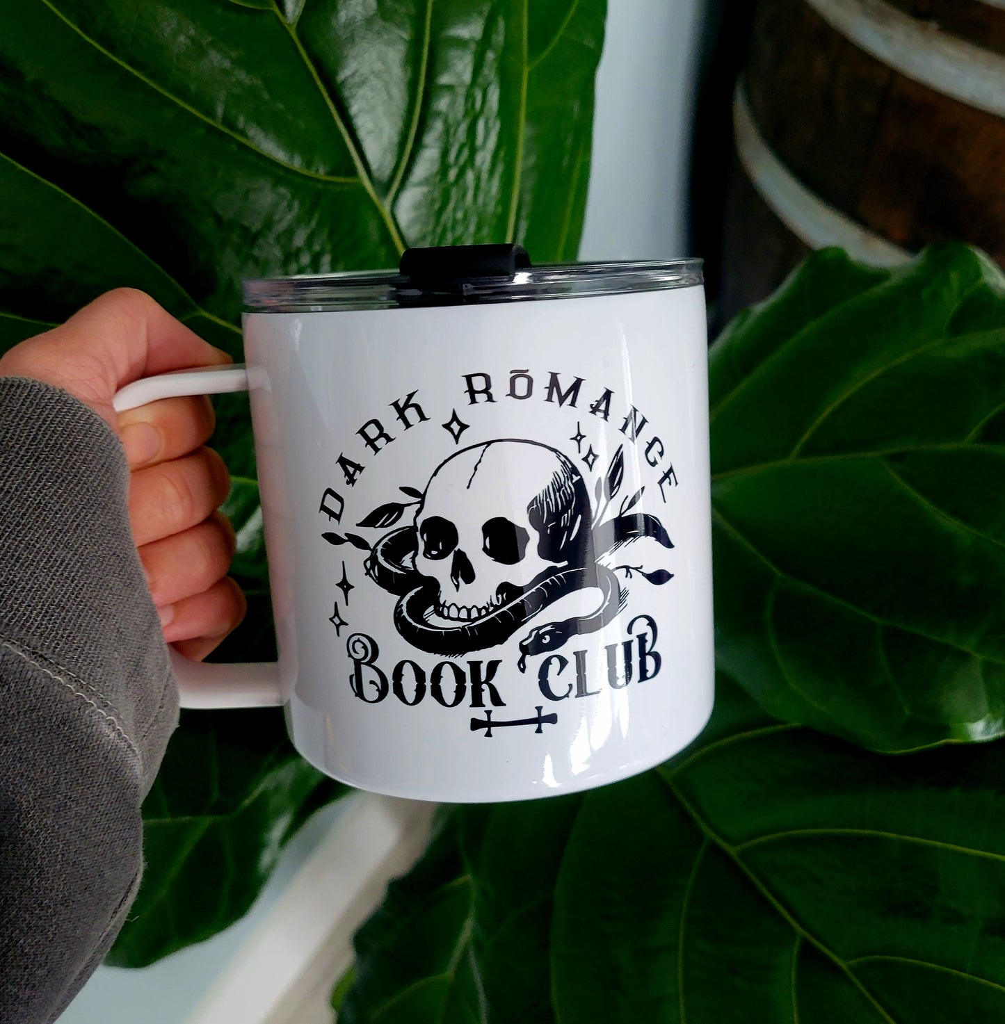 Dark Romance Book Club Stainless Steel 17oz Coffee Mug