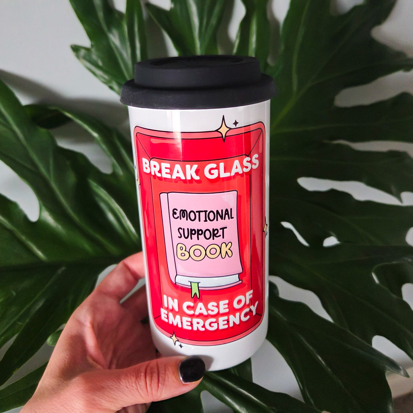In Case Of Emergency 16oz Stainless Steel Drink Cup