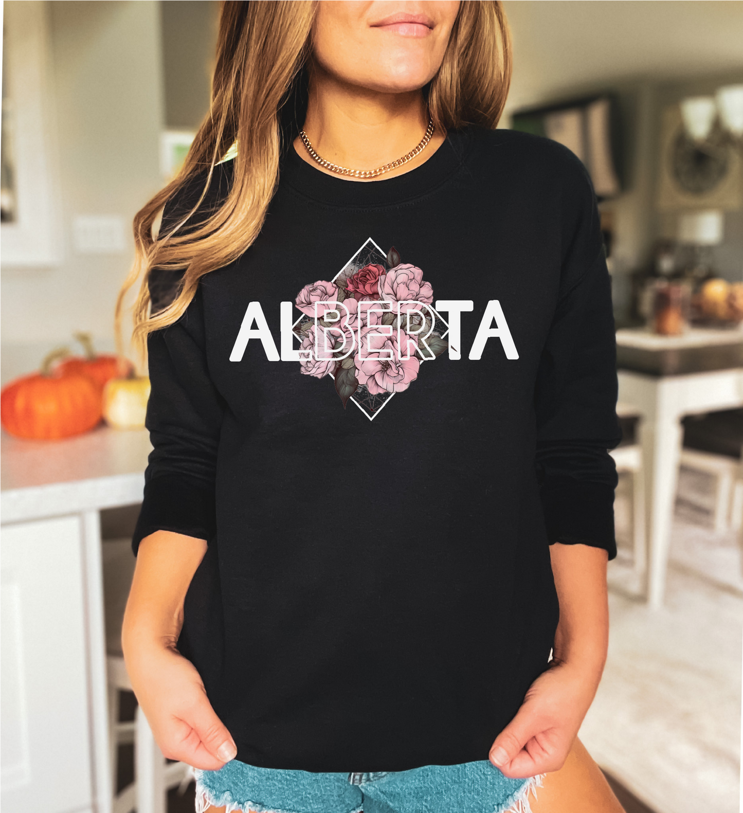 Alberta Diamond Unisex Crewneck | Alberta Apparel