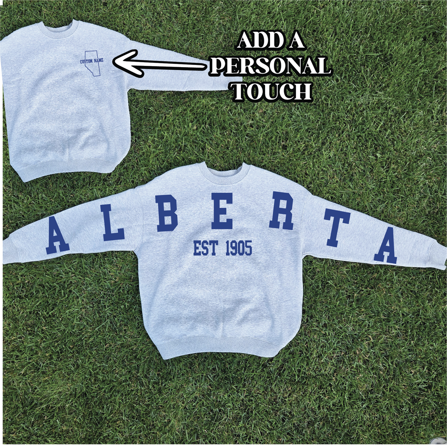 Alberta Back Unisex Crewneck **PRE-ORDER**