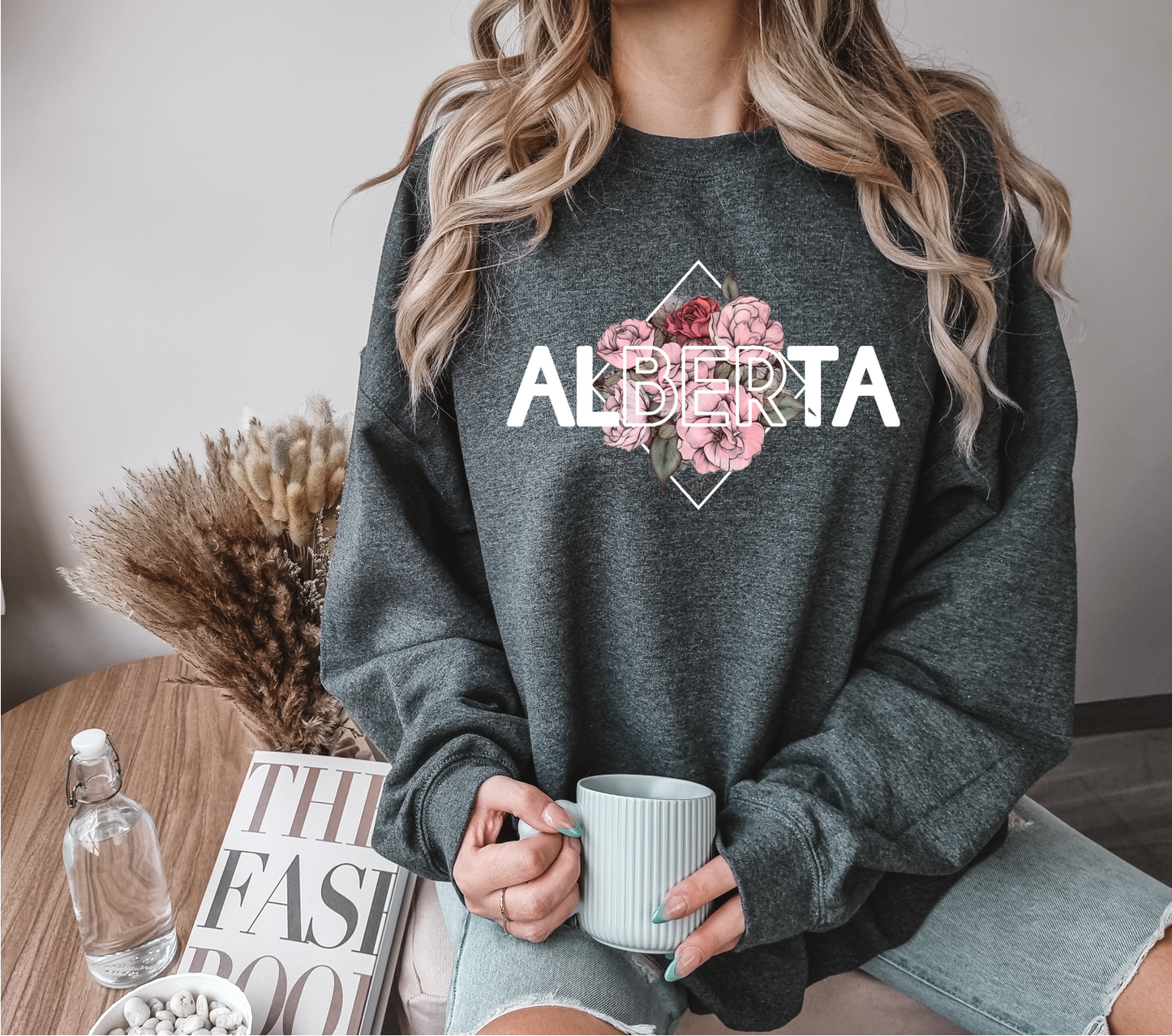 Alberta Diamond Unisex Crewneck | Alberta Apparel