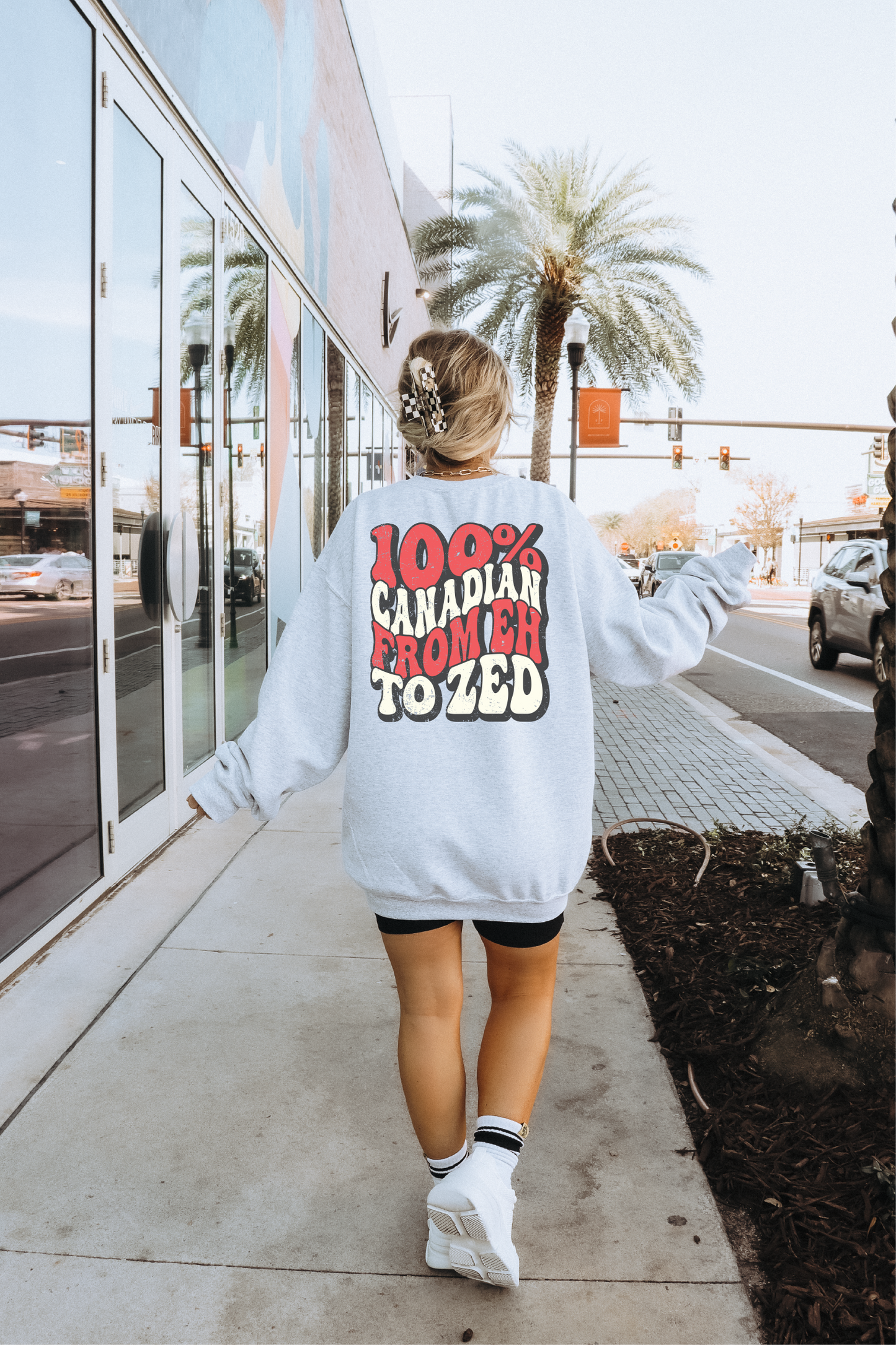 Eh To Zed Unisex Crewneck Sweatshirt