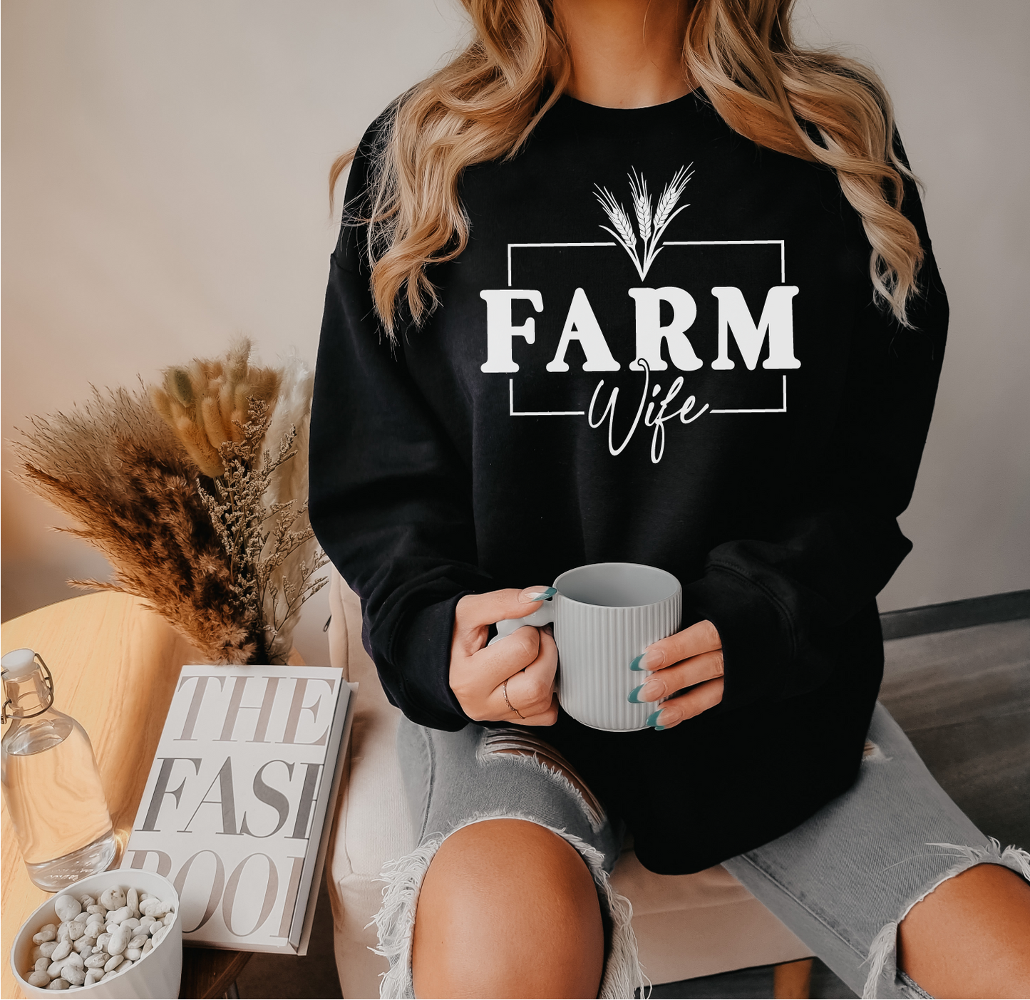 Farm Wife Unisex Crewneck