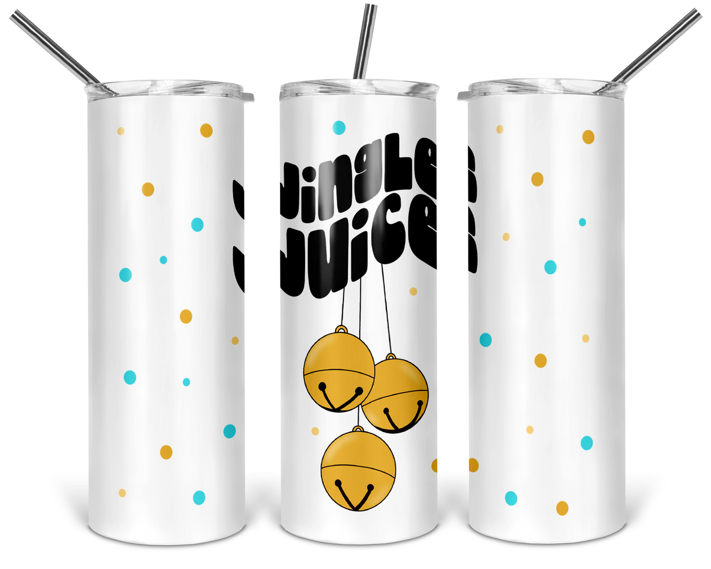 Jingle Juice Skinny Tumbler | Christmas Tumbler