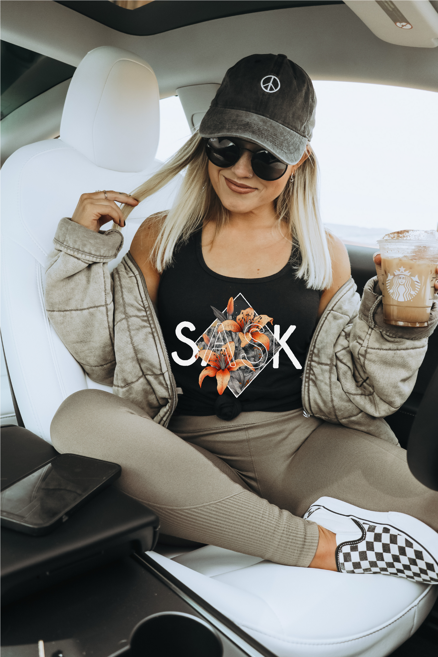 Sask Diamond Women's Tank Top | Saskatchewan Apparel