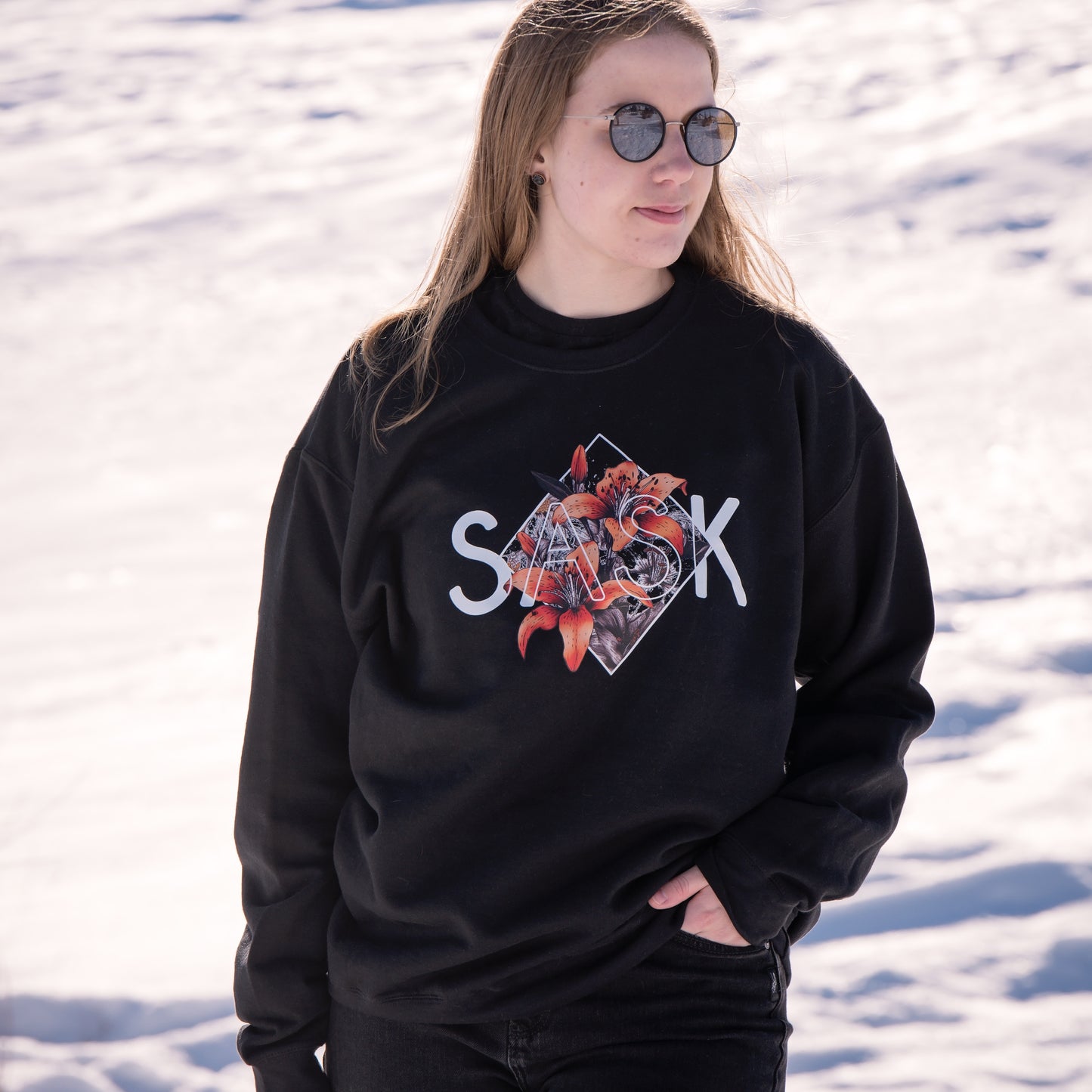 SASK Diamond Unisex Crewneck | Saskatchewan Apparel