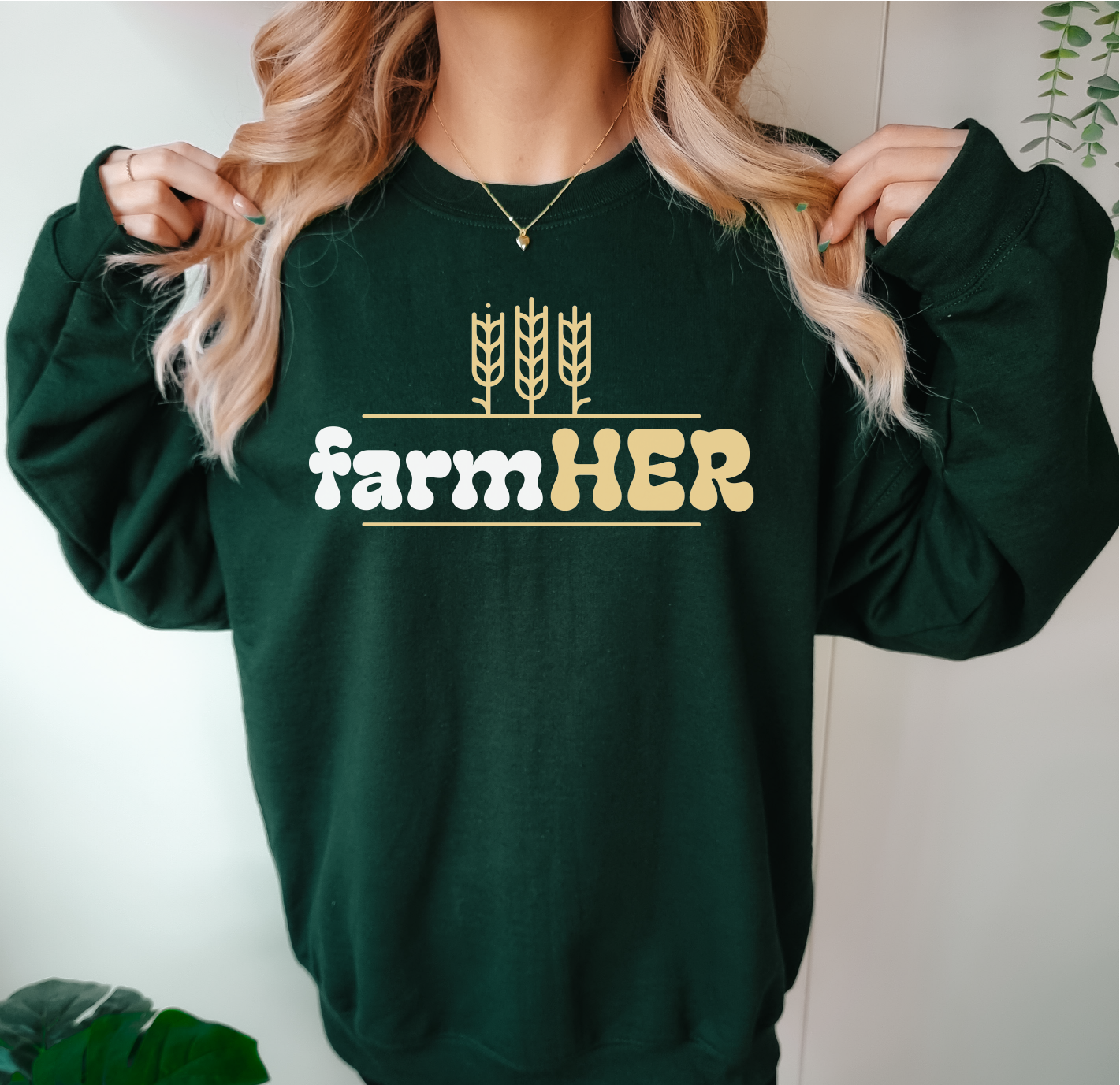farmHER Unisex Crewneck