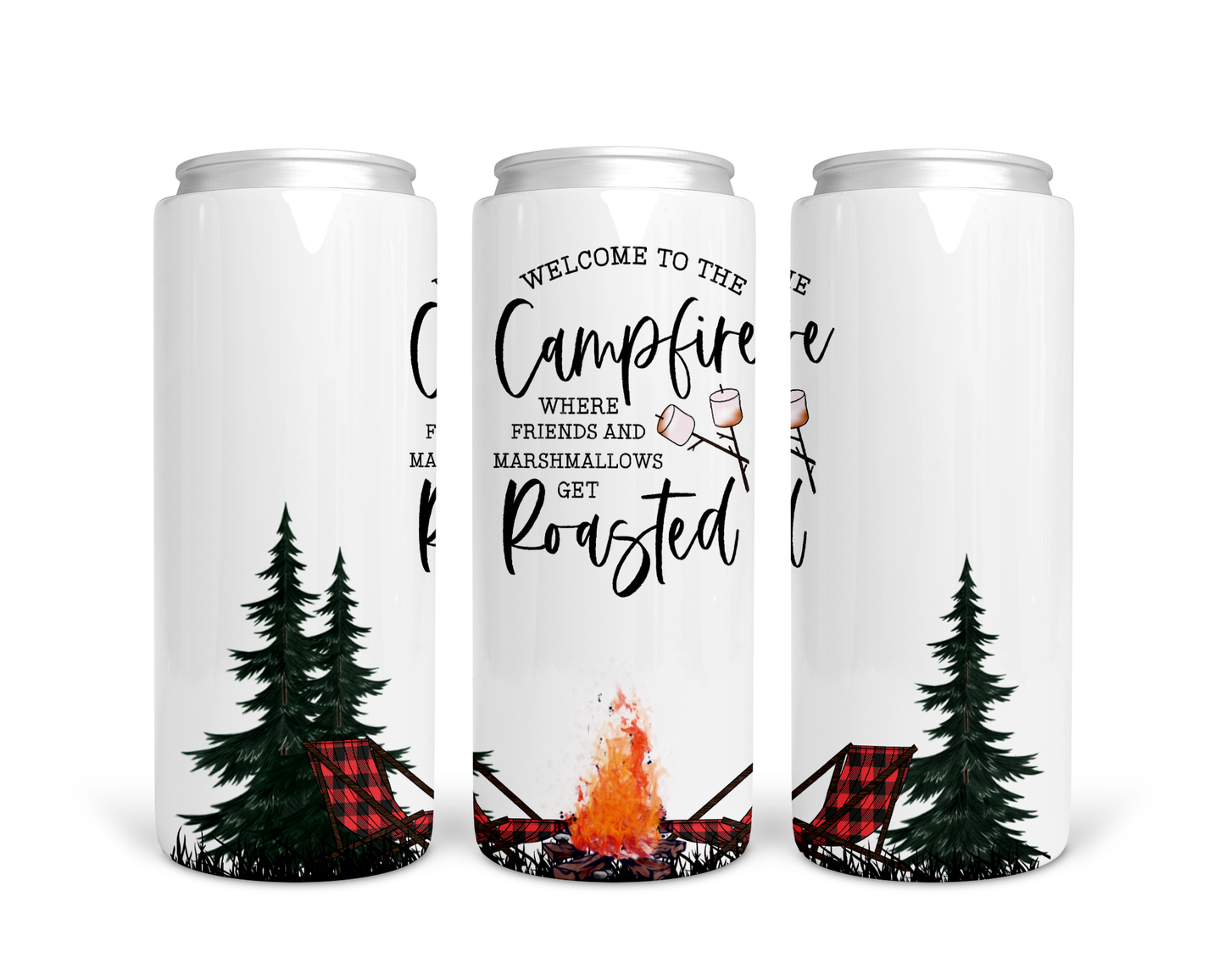 Get Roasted Tall Boy Can Stainless Steel Koozie