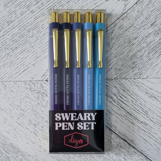 Fresh Outta Fucks Pen Set