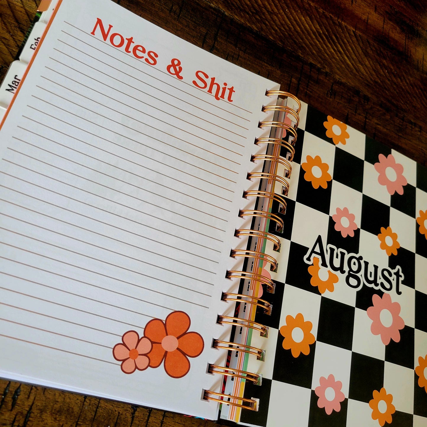 My Fucking Planner Undated Sweary Planner | Day Planner