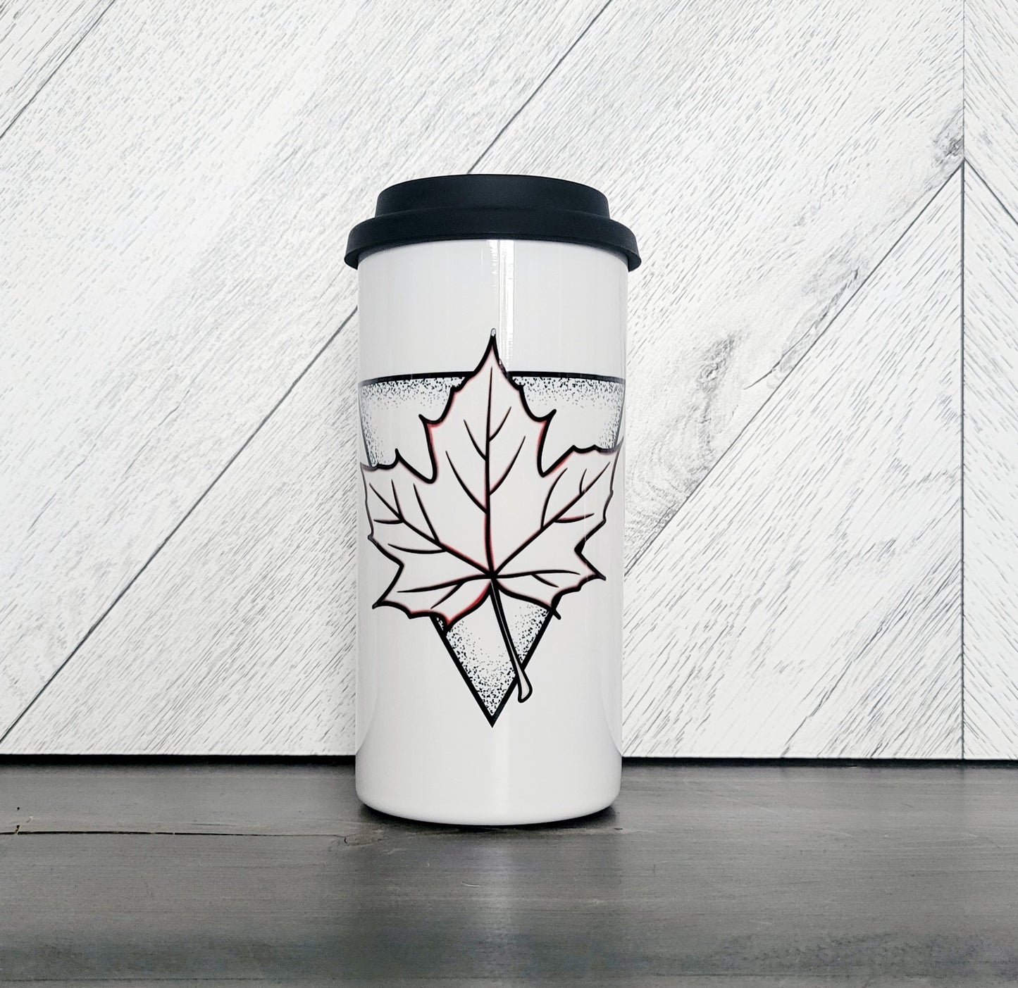 Maple Leaf 16oz Stainless Steel Tumbler | Canada Tumbler