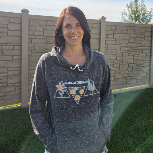 Sask Triangle Unisex Hoodie | CLEARANCE