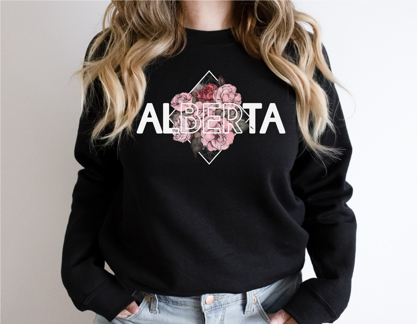Alberta Diamond Unisex Crewneck | Alberta Apparel