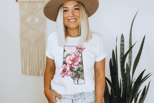 Wild Rose Province Unisex T-shirt | Alberta Apparel