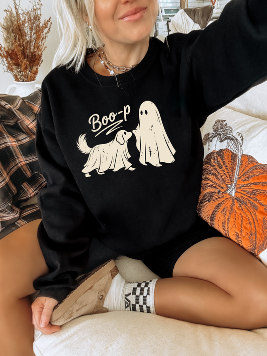 BOOP Unisex Crewneck Sweatshirt | Autumn Crewneck Sweatshirt