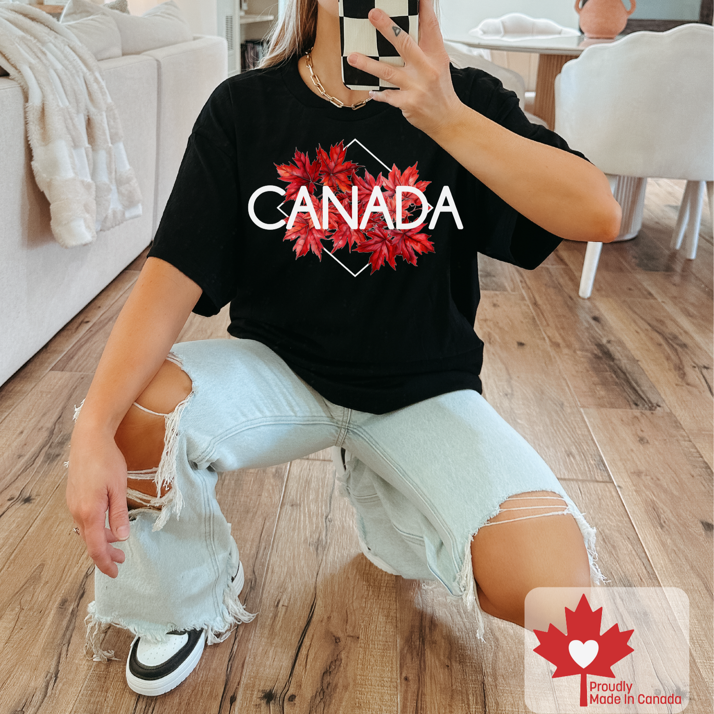 Canada Diamond T-shirt | Canada Day Shirt