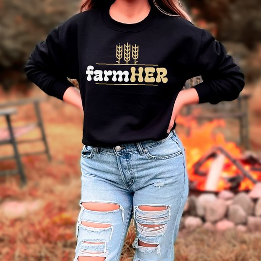 farmHER Unisex Crewneck