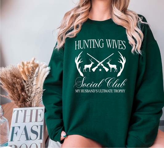 Hunting Wives Social Club Unisex Crewneck