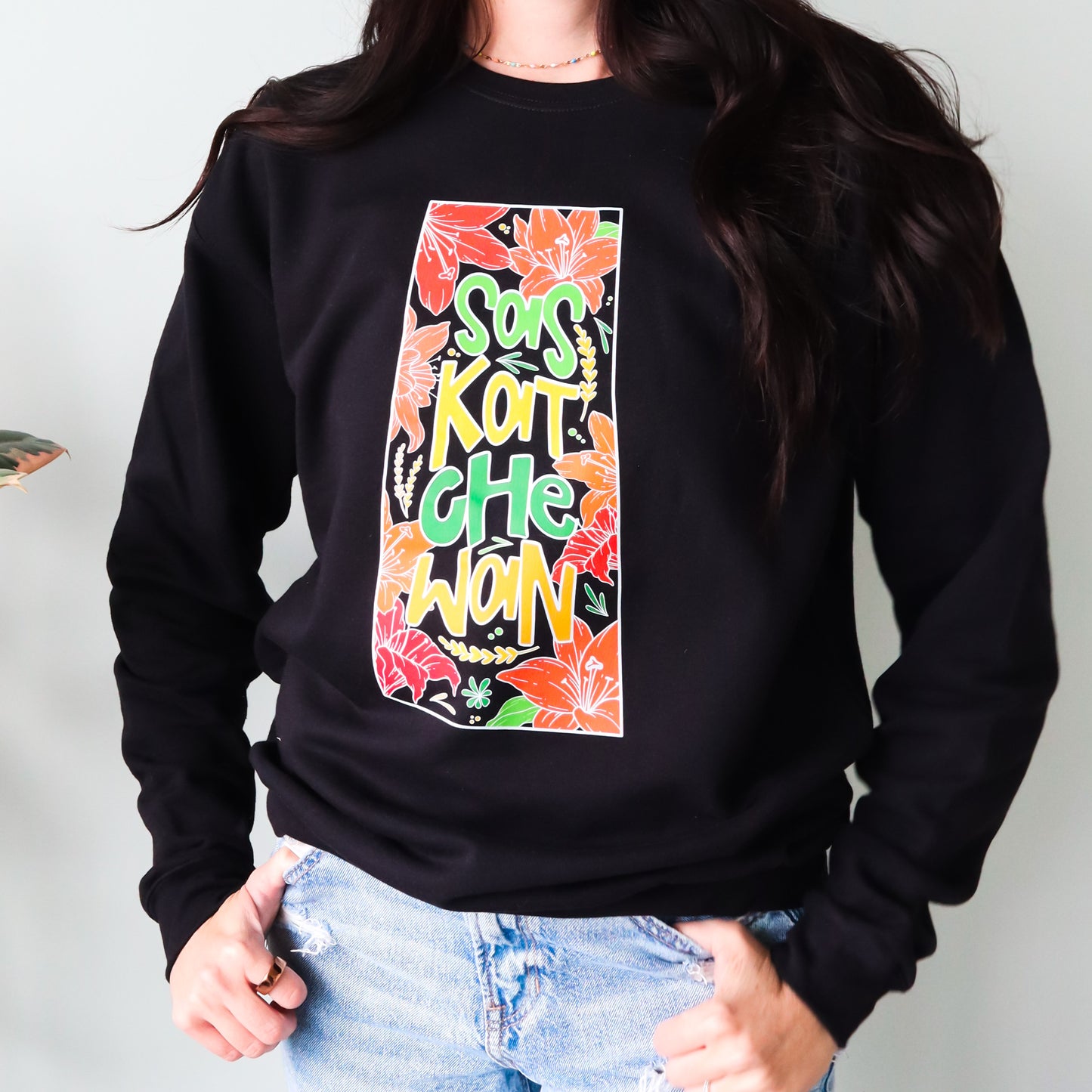 Saskatchewan Grow Where You Are Planted Unisex Crewneck Sweatshirt | Sask Clothing