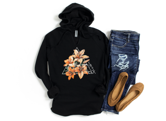 Lily Triangle Premium Women's Bunnyhug | Saskatchewan Clothing