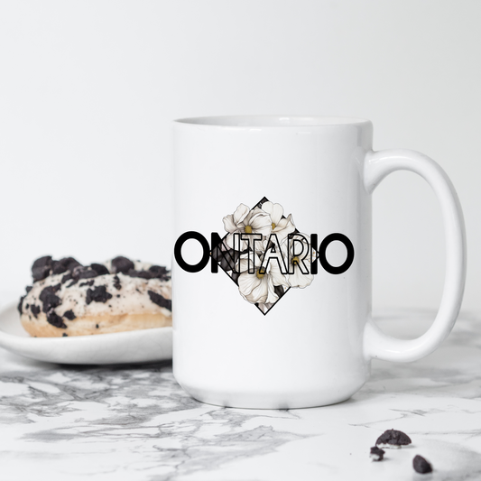 Ontario Diamond Ceramic Mug | Ontario Mug