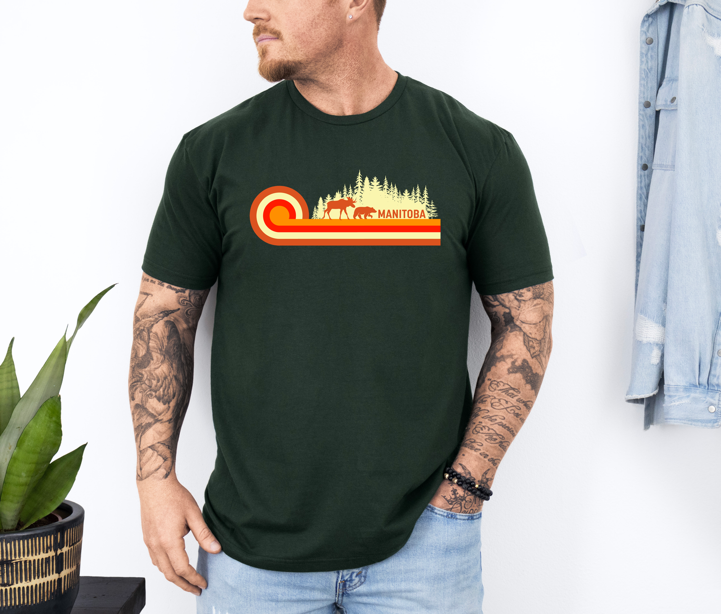 Manitoba Retro 70s Unisex T-shirt | Manitoba Clothing | Prairie Clothing