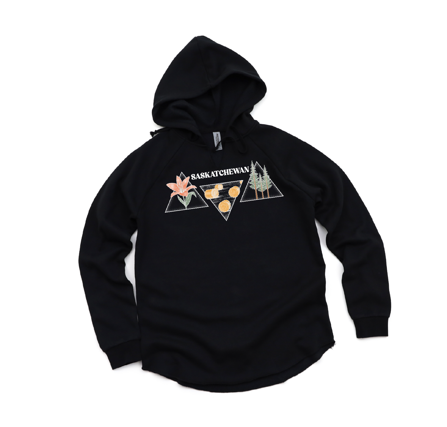 Saskatchewan Triangle Premium Women's Bunnyhug | Saskatchewan Clothing