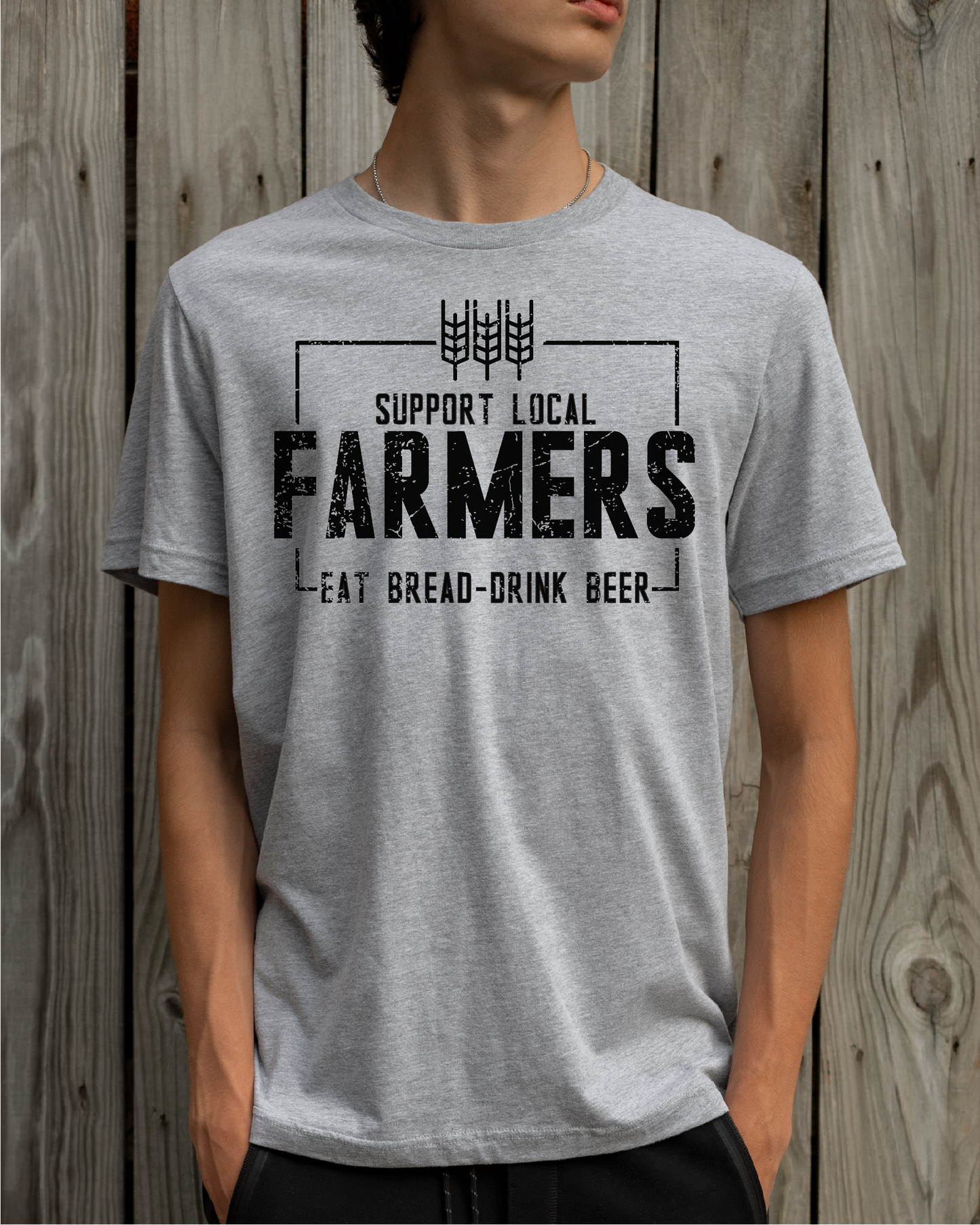 Support Local Farmers Unisex T-shirt | Farm Apparel | Province Apparel
