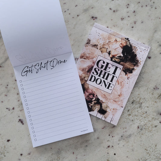 Get Shit Done Notepad | To Do List