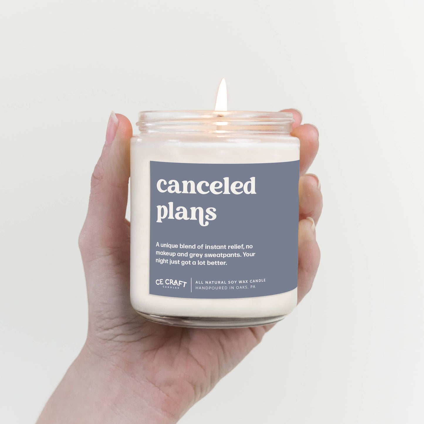Canceled Plans Scented Candle