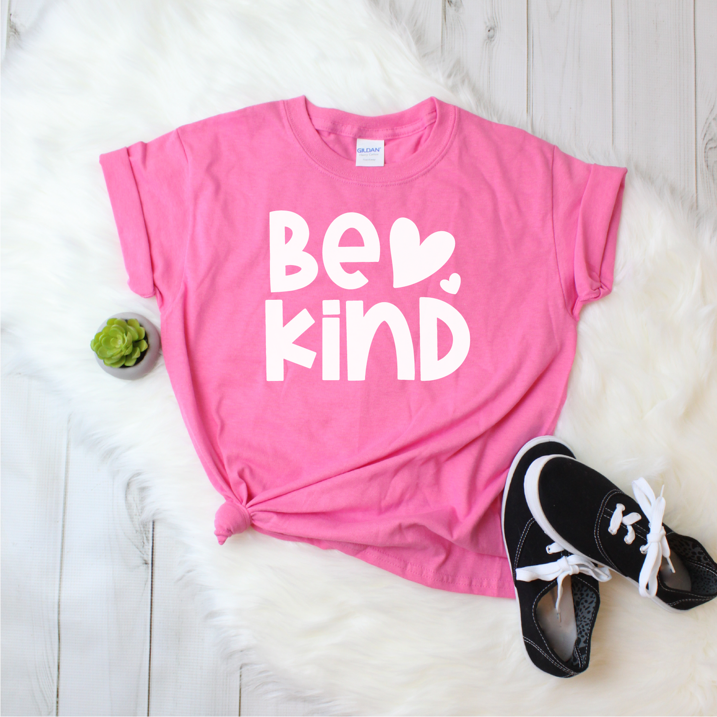 Be Kind Youth T-shirt | Pink Shirt Day
