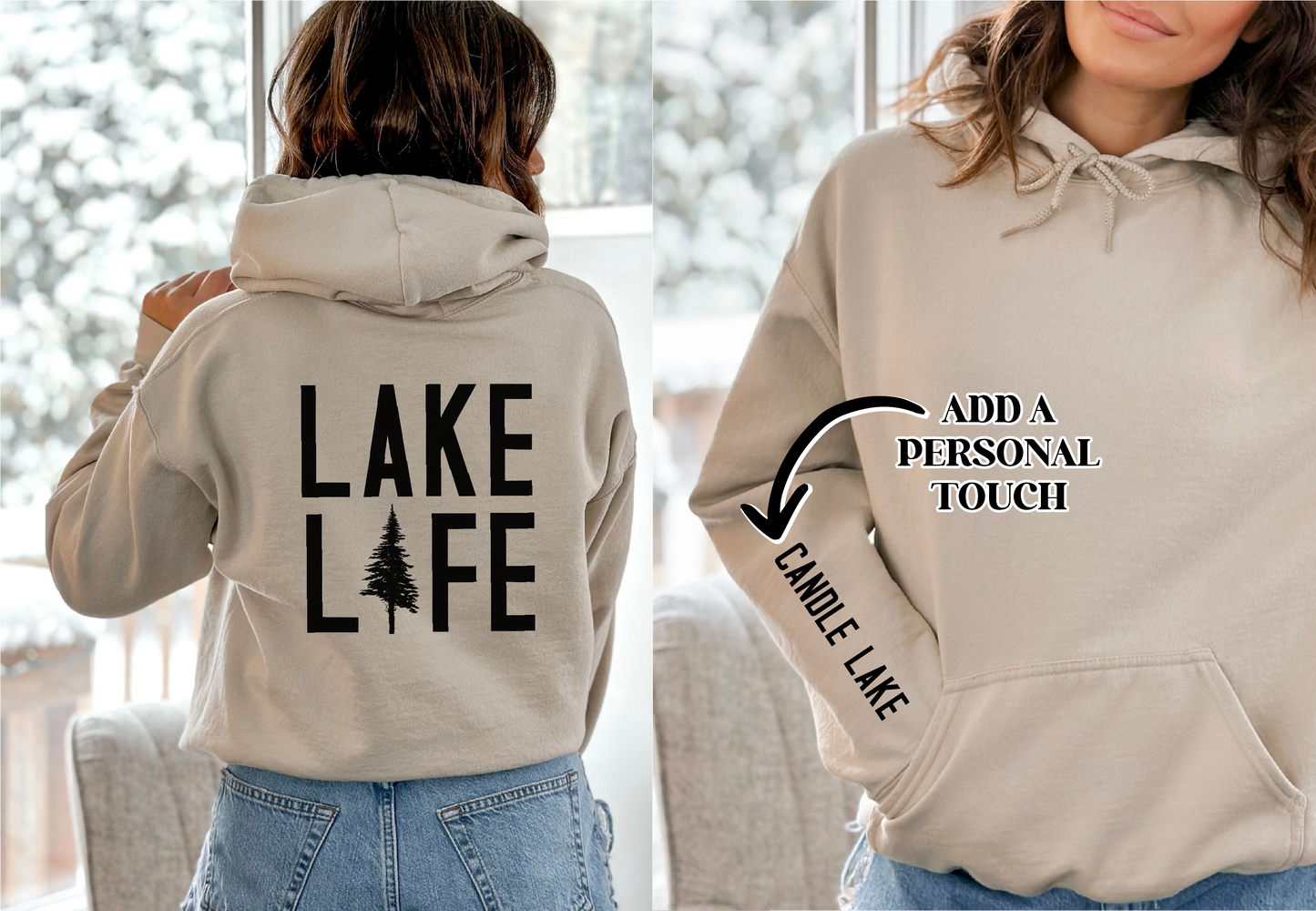 Lake Life Personalized Lake Hoodie