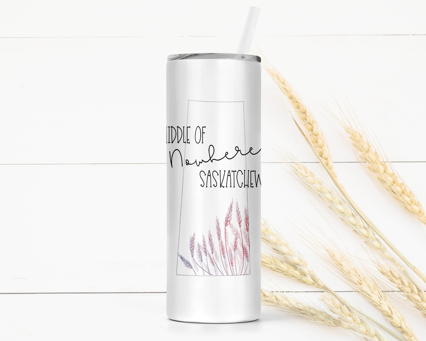 Middle of Nowhere Skinny Tumbler