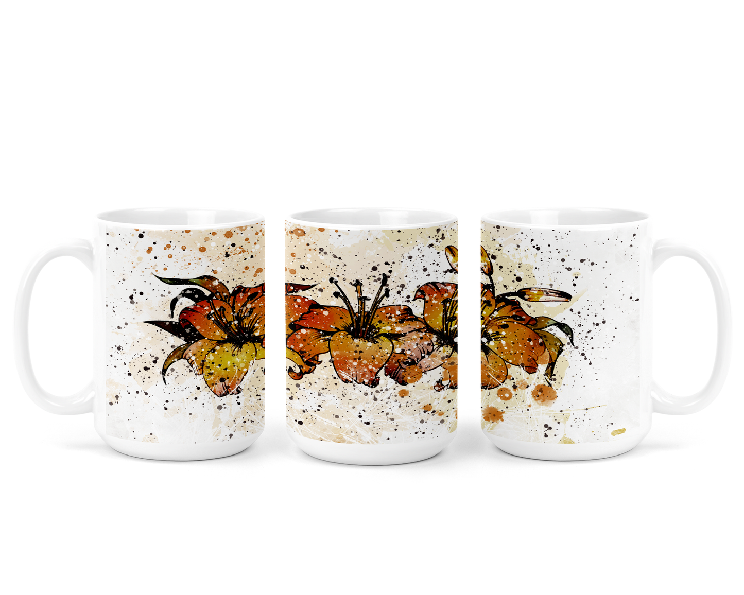 Prairie Lily Ceramic Mug | Saskatchewan Mug