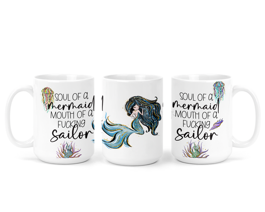 Mouth of a Fucking Sailor Ceramic Mug